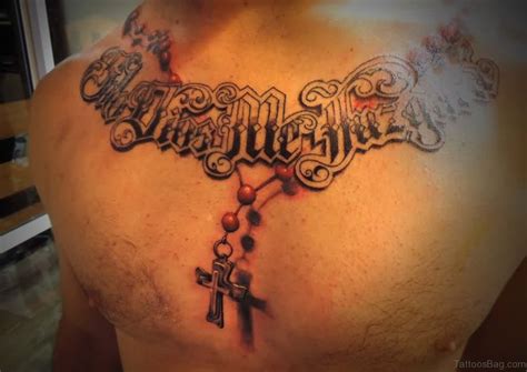 Maybe you would like to learn more about one of these? 50 Best Rosary Tattoos On Chest