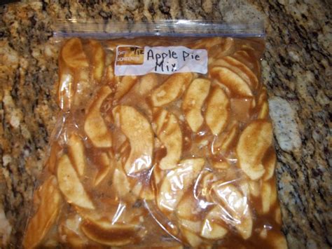 Freeze the pie in a metal or ceramic pie dish, as both can go straight from the freezer to the oven if needed. Freezer Apple Pie Filling | Apple pies filling, Freezer ...
