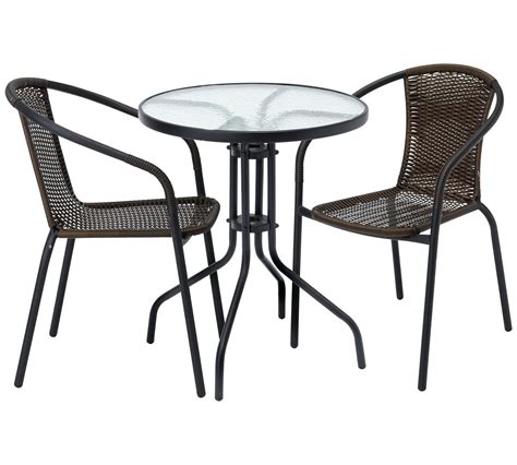 Argos garden furniture from alibaba.com will enable you to eat outdoors with family and friends. Buy Argos Home 2 Seater Rattan Effect Balcony Set - Brown ...