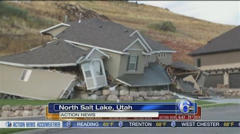 Video Video Shows Home Collapsing After Landslide In Utah 6abc