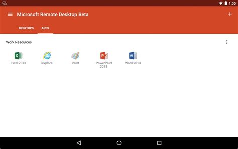 Securely access your computer from your phone, tablet, or another computer. Microsoft Remote Desktop Beta APK Download - Free Business ...