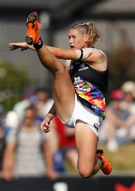 AFLW Could Tayla Harris Image Be Worked Into New League Logo The