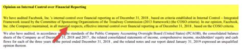 (i) sets forth the opinion of that firm regarding a financial. Audit Report Examples | Sample Audit Reports of Facebook ...