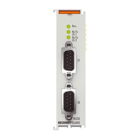 El6002 Ethercat Terminal 2 Channel Communication Interface Serial