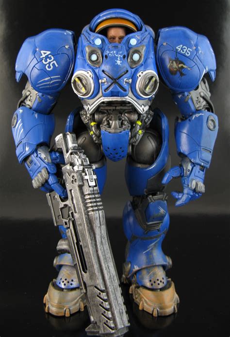 Jin Saotomes Five Minute Toy Review Starcraft Ii Series 2 Terran