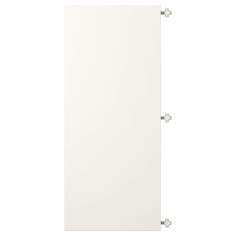 VEDDINGE Door with hinges - white - IKEA