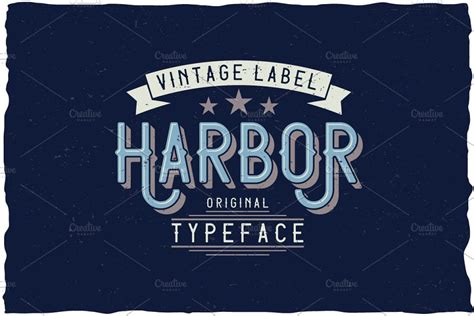 Oldtale Vintage Label Typeface Stunning Display Fonts ~ Creative Market