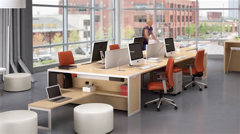 Tour Bench Collaborative Office Tables By Turnstone Steelcase Cheap