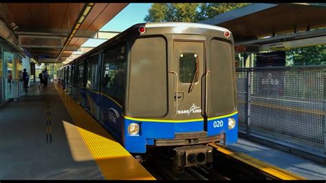 Translink Skytrain Utdc Icts Mark I Arrives And Departs Coquitlam