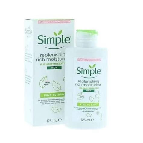 Simple Kind To Skin Replenishing Rich Moisturiser 125ml Konga Online