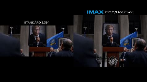 The Dark Knight — Imax 70mm Footage Vs Standard Footage Ending Imax