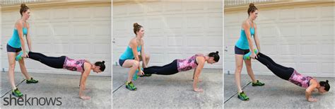 6 Body Weight Exercises You Can Do With A Partner