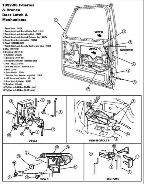 Exploring The Ford F150 Door Parts Diagram A Comprehensive Guide