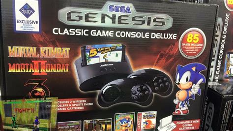 Sams Sega Genesis Console Deluxe 85 Sega Games Youtube