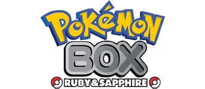 Pokemon ruby sapphire vector logo, free to download in eps, svg, jpeg and png formats. Pokémon BOX: Ruby & Sapphire Details - LaunchBox Games ...
