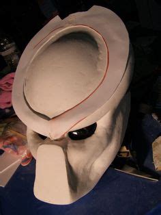 Predator mask cardboard costume template bio dali diy helmet lomo pdf paper armor casco cosplay making templates plantilla pepakura tutorial. Predator Costume Mask Cardboard DIY (template) | Projects ...