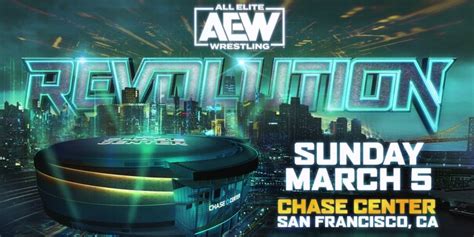 Aew Announces Big Title Match For Revolution Updated Card