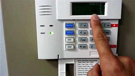 How To Turn Chime On Or Off On Your Honeywell Security System Youtube