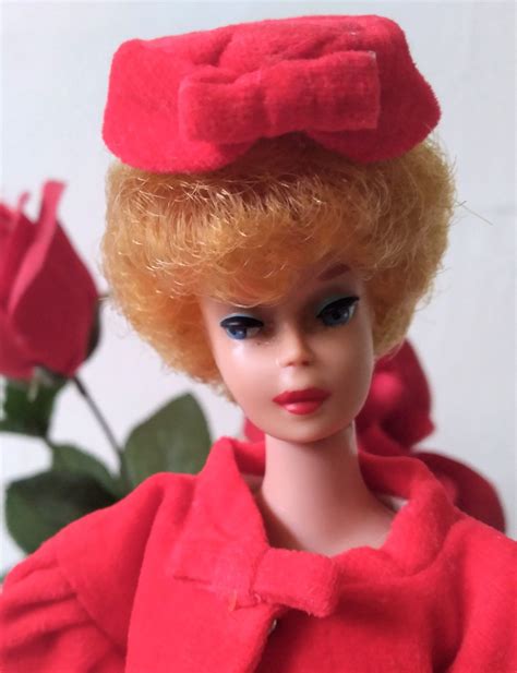 Barbie 1960 S Vintage Blonde Bubblecut Doll In Red Flare 939 Complete Nice On Ebid United
