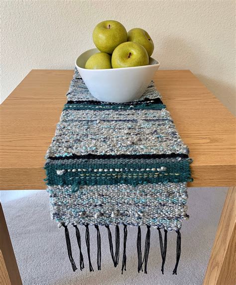 Table runner gray burlap table runners modern farmhouse table runner for coffee table, dining table dresser cover entryway table runner spring party decorations 12 x 108 inches long table runners. Woven Table Runner, Saori Table Runner, Table Decor, Table ...