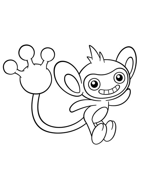 40 Best Ideas For Coloring Pokemon Aipom Coloring Pages