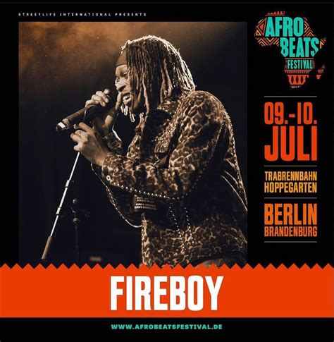 Fireboy Dml Billed To Perform At The ‘afrobeats Festival In Germany In