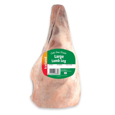 Iceland Large Leg Of Lamb 18kg Lamb Iceland Foods