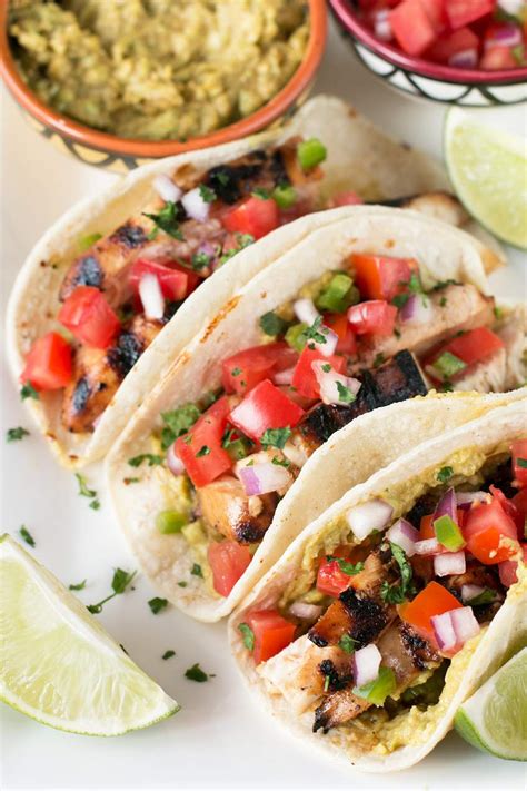 Add the chicken, paprika, ancho chili powder, cumin, oregano, cayenne (if using), and salt. Mexican Chicken Tacos - Easy Kid-Friendly Recipe - Cookin ...