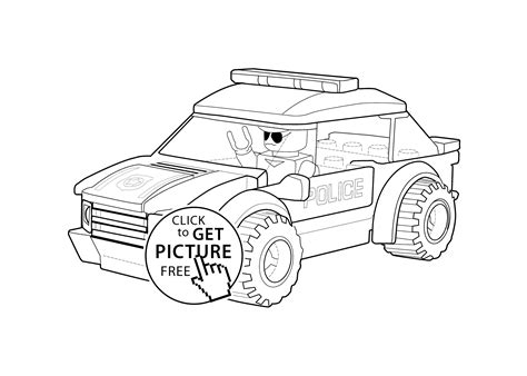 You want to see all of these toys and dolls, lego coloring pages. Police car coloring page Lego, printable free. Lego ...