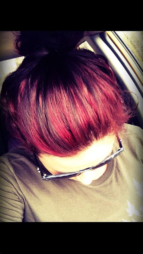 A post shared by chelsea deboer (@chelseahouska) on aug 3. Red highlights and low lights. Red hair. Maroon hair ...