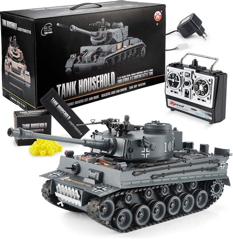 Goods And Gadgets Remote Controlled Rc German Tiger I 24ghz Rc Tank 1