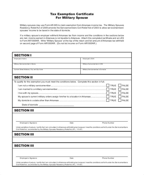 printable tax exempt form tutoreorg master  documents