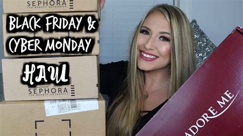 Black Friday And Cyber Monday Haul Youtube