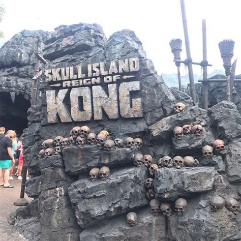 Skull Island Reign Of Kong Attraction