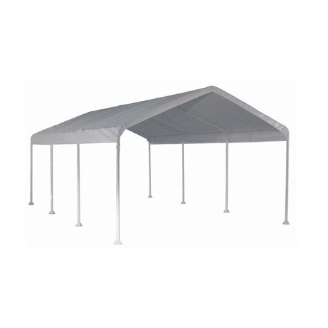 Portable car canopy user manuals. King Canopy 12 ft. W x 20 ft. D Steel Expandable Canopy ...