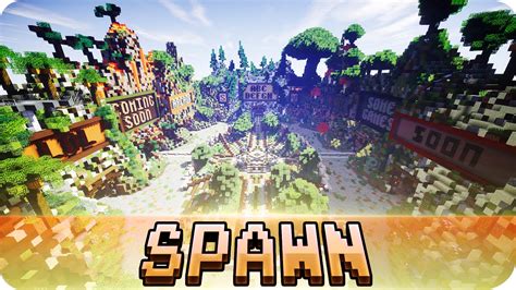 Minecraft 2 Free Server Spawn Hubs With Download Youtube