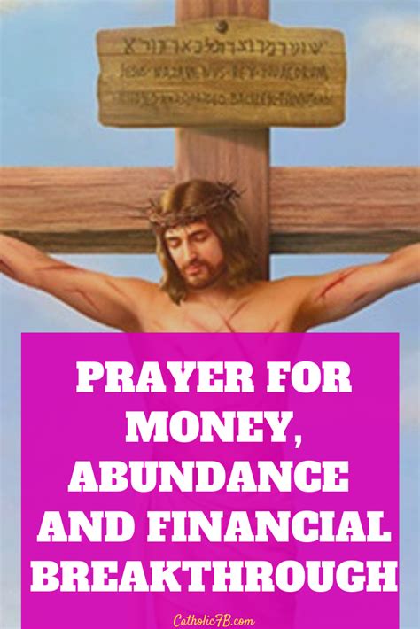 Prayer For Money Abundance And Financial Breakthrough Money Prayer Financial Prayers Prayers