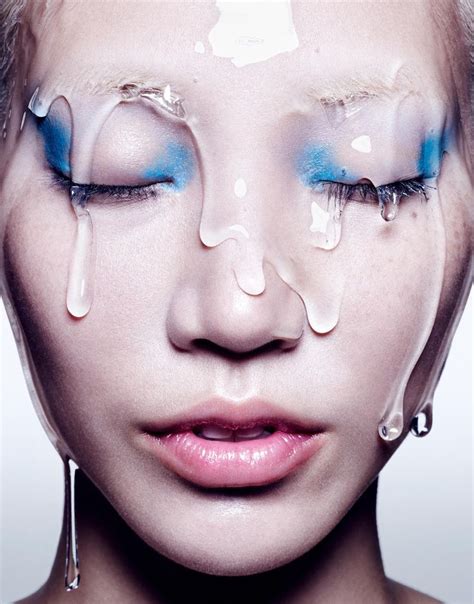 Soo Joo Park In Stylist Magazine September Th By Baard Lunde Beauty Photography