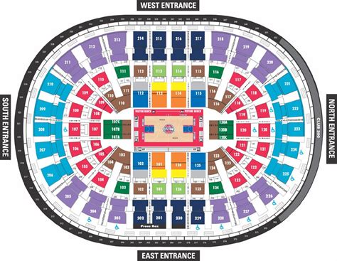 Palace Of Auburn Hills Seating Chart With Rows Cabinets Matttroy