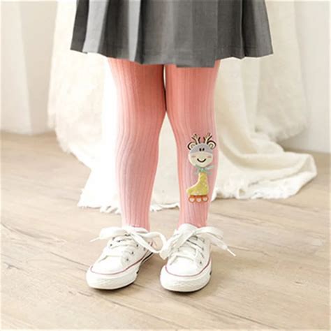 Baby Girl Tights Baby Cotton Cartoon Stockings Knitted 3d Style