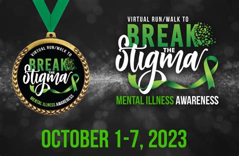 Break The Stigma Mental Illness Awareness Runwalk 2023
