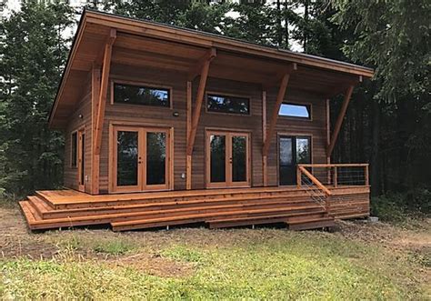 Finch Cabin Plan Brad Grindler Linwood Custom Homes Small Modern