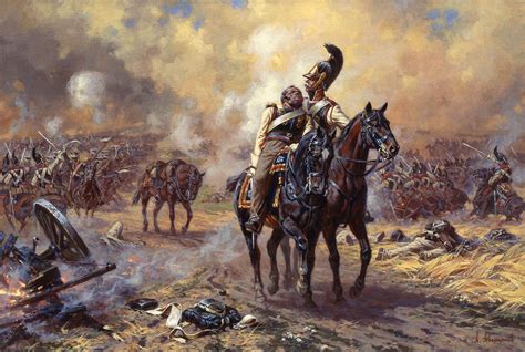 1812 Sep 7 Battle Of Borodino Russian Lifeguard Horse Garde Du