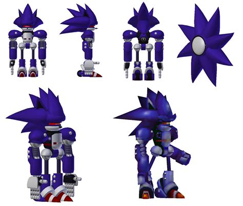 Mecha Sonic Sth3andk Model By Darkhedgehog23 On Deviantart