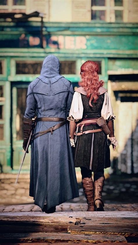 Arno And Elise Assassins Creed Assassins Creed Unity Arno