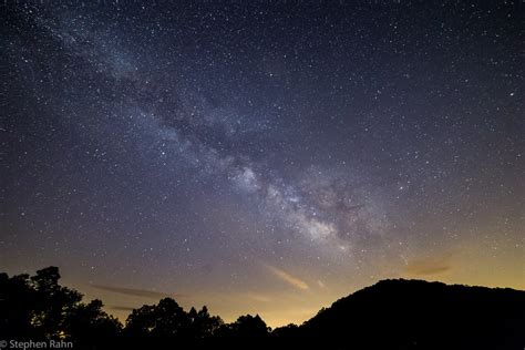 Milky Way Over Brasstown Bald Mountain Stephen Rahn Flickr