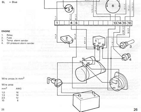 Volvo Penta Wiring Diagram Alternator Wiring Diagram And Schematic Role