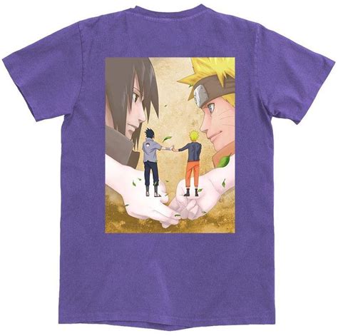 Naruto Shippuden Naruto Sasuke Fight T Shirt Crunchyroll Exclusive