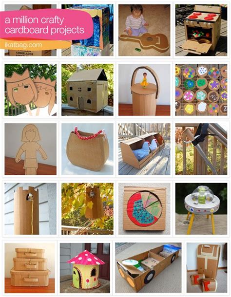 45 Easy Craft With Cardboard Box Pics