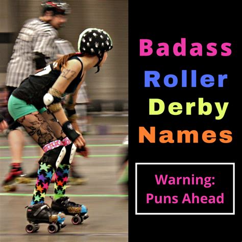 100 Badass Roller Derby Names And Team Names Artofit